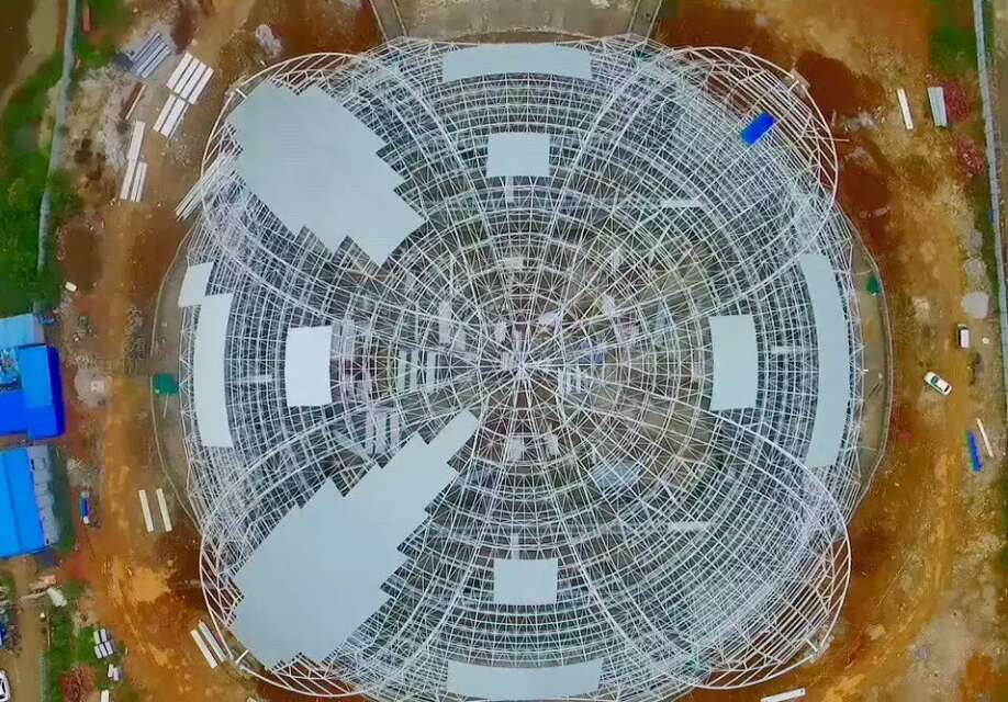 淮南体育馆网架